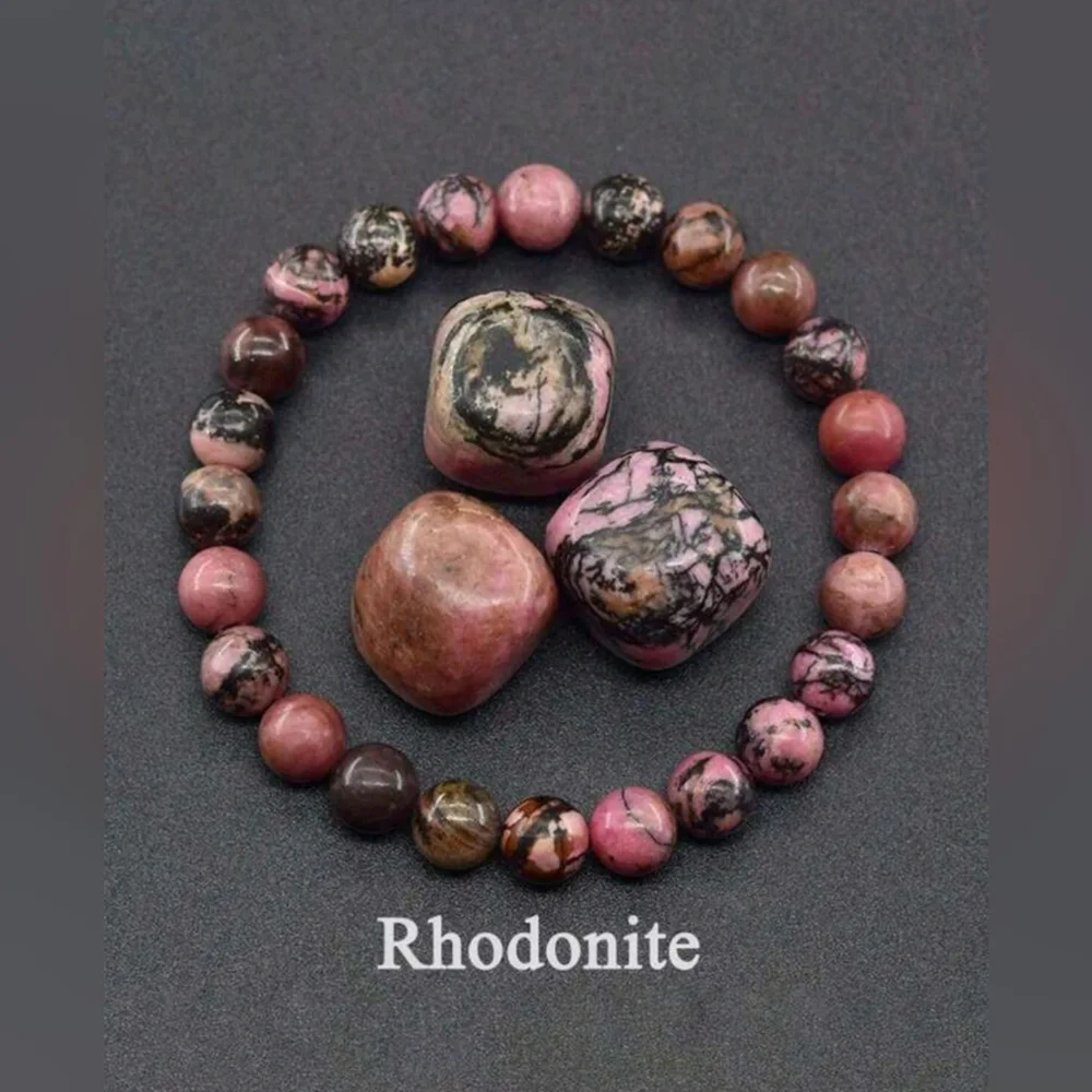 Gemstone Bracelets Natural Crystal Stone Bracelet Set
